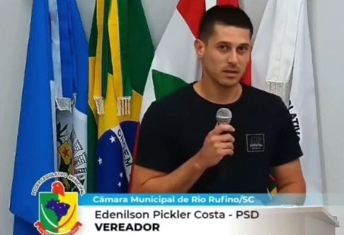 Vereador Denilson Costa dispara na tribuna e coloca a administração de Rio Rufino “contra a parede”