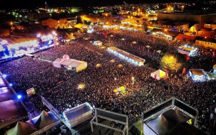 Evento marca 100 dias para a 36ª Festa Nacional do Pinhão